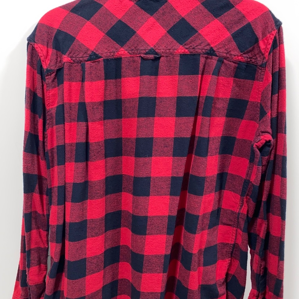 Red plaid flannel